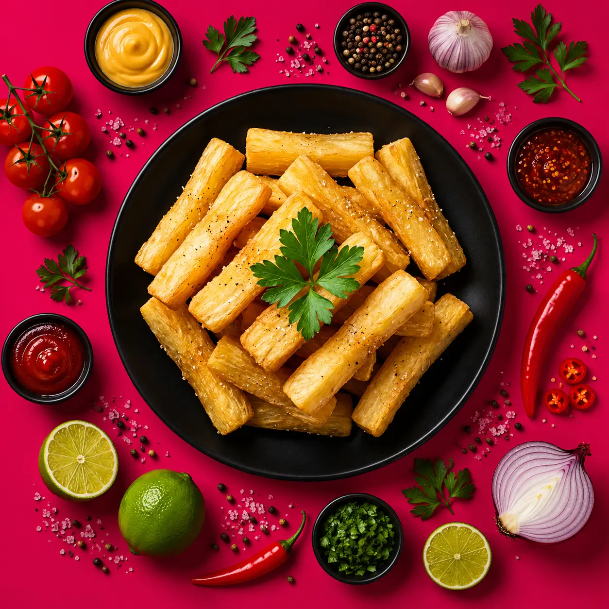 Fried Yucca