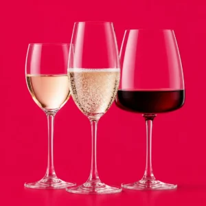 White or Red Wine Champagne